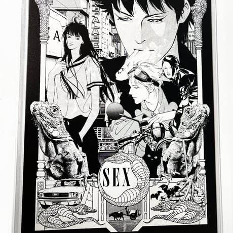 【直筆サイン入】ADDICTION OF GAIN / AK40「ARTEXTURE PANEL : SEX」