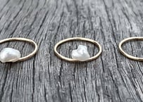 《Geo-Collection》Angel in the cloud  (RING) K10 South Sea Pearl