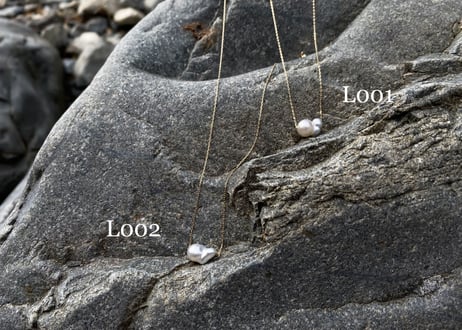《Geo-Collection》 Angel L001 (NECKLACE) K10 South Sea Pearl