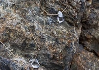 《Geo-Collection》 Clear Air Cristal (NECKLACE) K10 Herkimer Diamond