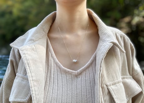 《Geo-Collection》 Angel L001 (NECKLACE) K10 South Sea Pearl