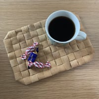 [min favorit  YKR 17] 白樺細工のフィーカマット