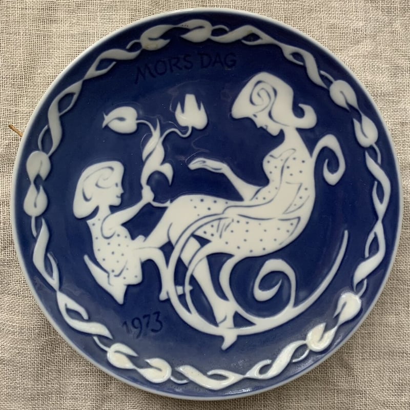 little north35] ロイヤル・コペンハーゲン 母の日プレート(1973年・花