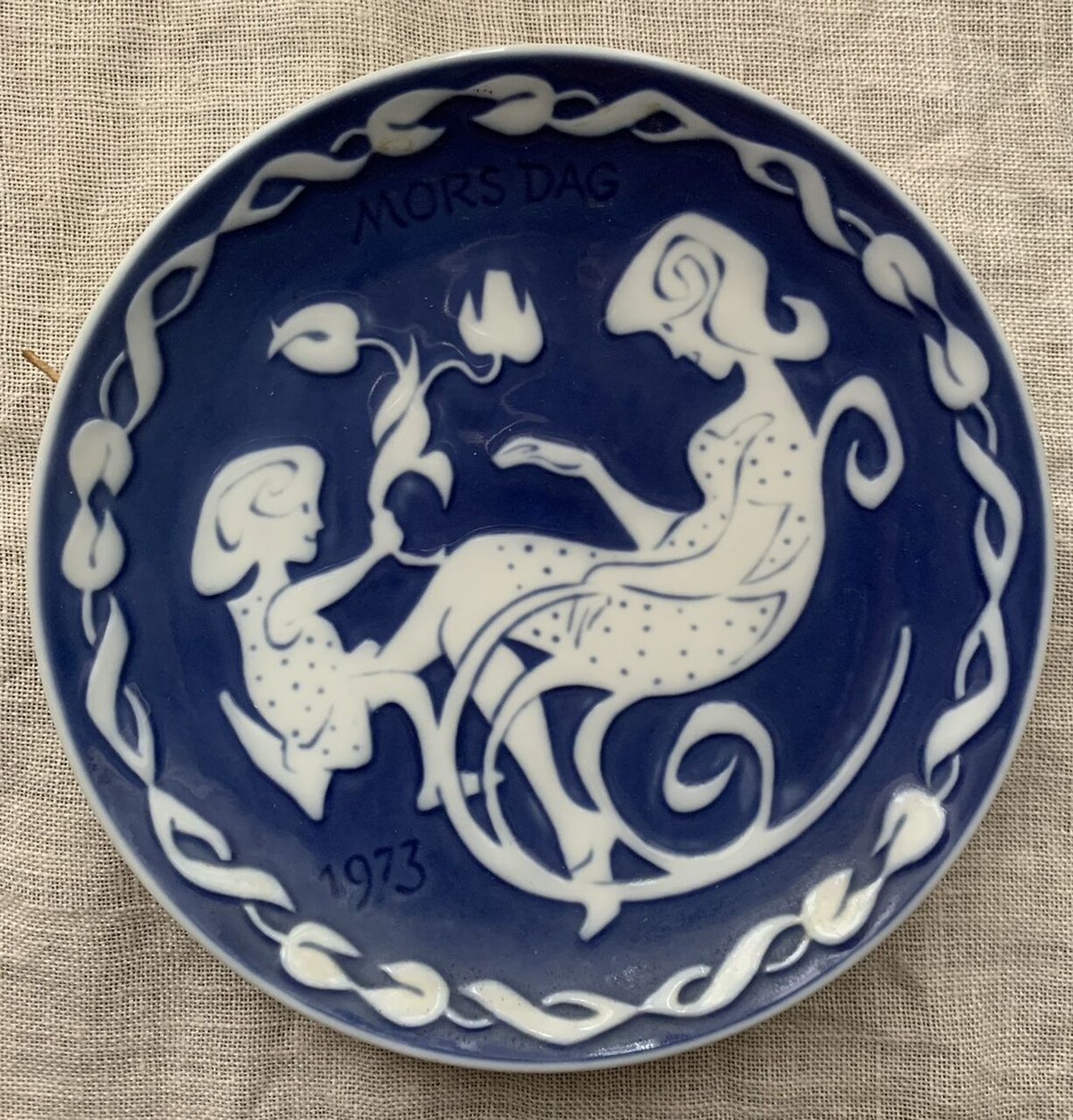 ♥ロイヤルコペンハーゲン磁器花瓶リトルベルト橋 little north35