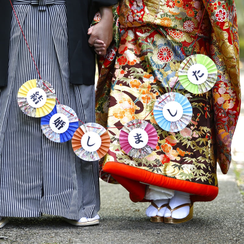 ≪売れ筋ランキング2位≫ 結婚しましたガーランド | 結婚式前撮り