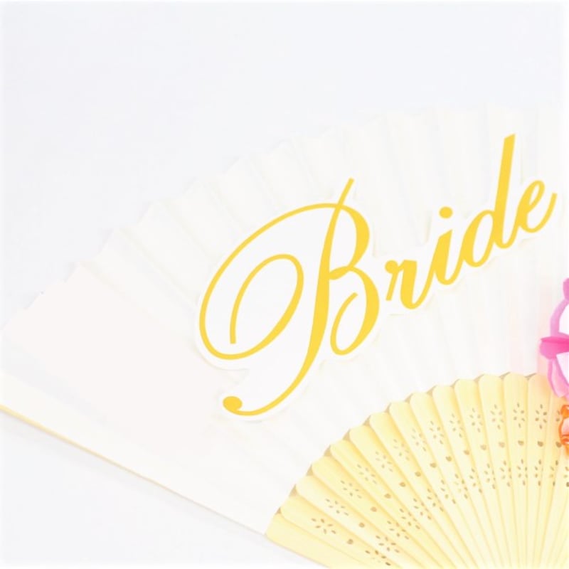 Groom&Bride 扇子プロップス(ラメ無し) | 結婚式前撮り Groom&Bride 扇子プロップス(ラメ無し) | 結婚式前撮り