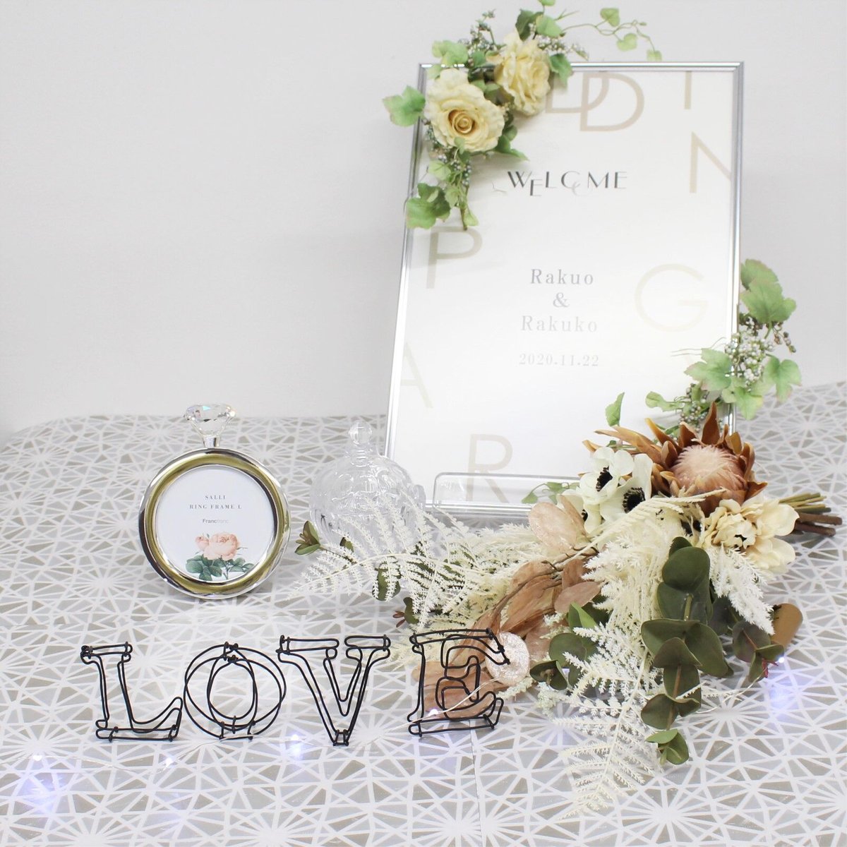 ウェルカムオブジェ & LOVEオブジェ オーダー受付 ♪ ウェルカムスペース ウェルカムオブジェ & LOVEオブジェ オーダー受付 ♪ ウェルカム