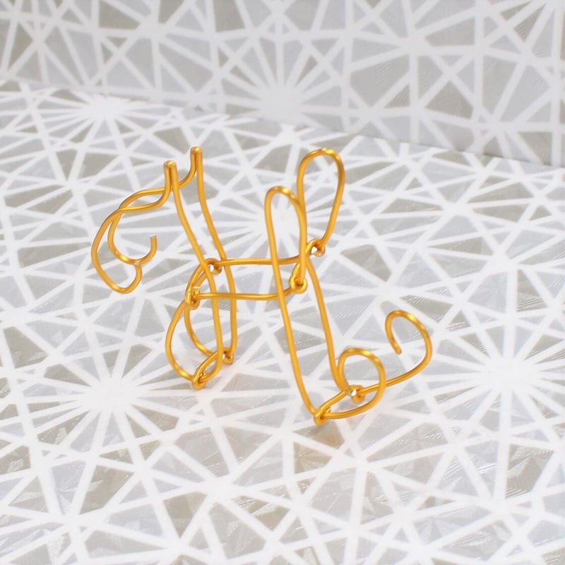 送料無料＊イニシャルオブジェ | 結婚式前撮りアイテム、ウェディング