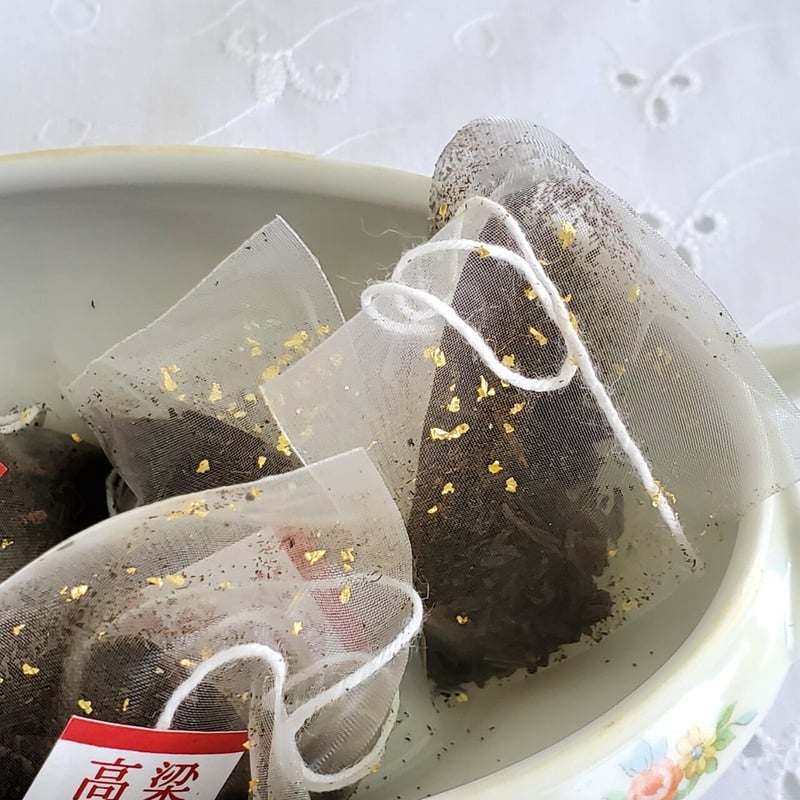 金箔 和紅茶 『響』 紅茶 帯 ティーパック 5袋入り 紫地亀甲