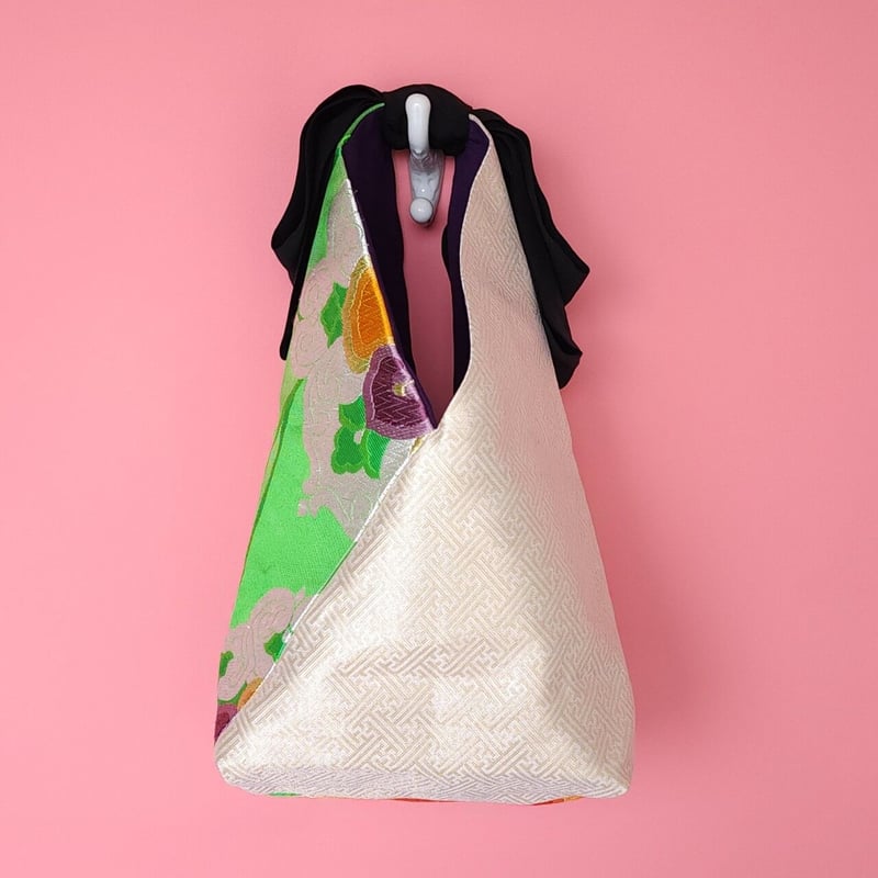 いっちぃー 新品 BANKAN 着物 正絹“更紗の花道”袋帯 4371 いっちぃー