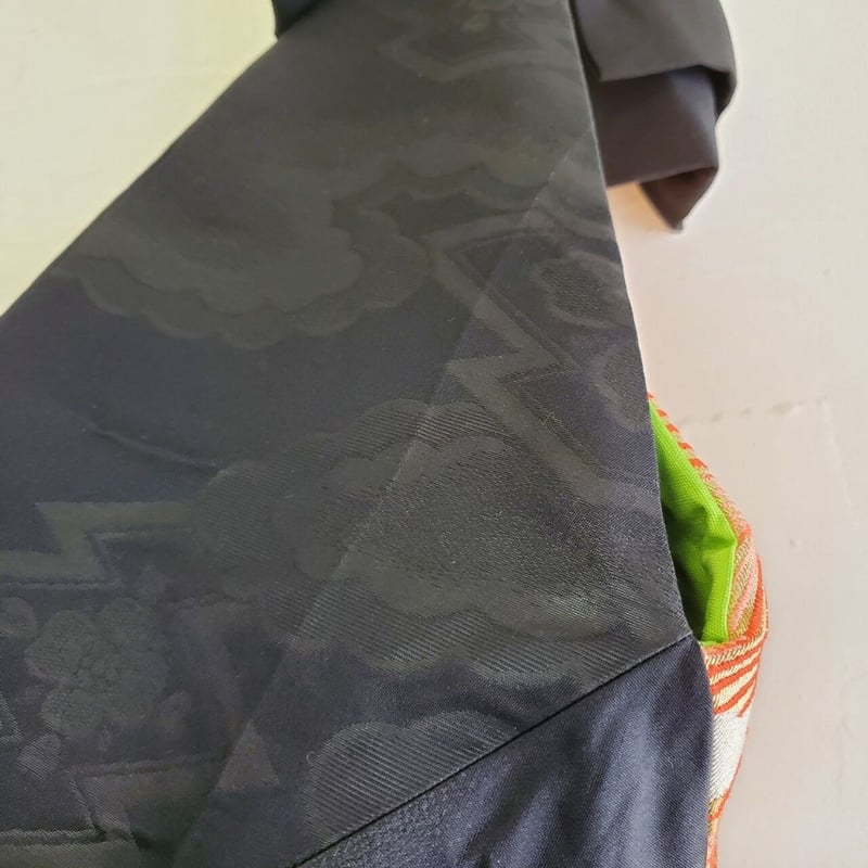 ★専用です★帯リメイクハンドバック❤２ウェイ❤孔雀の羽根&お姫様❤2個セット❤ ☆専用です☆帯リメイクハンドバック❤2ウェイ❤孔雀の羽根