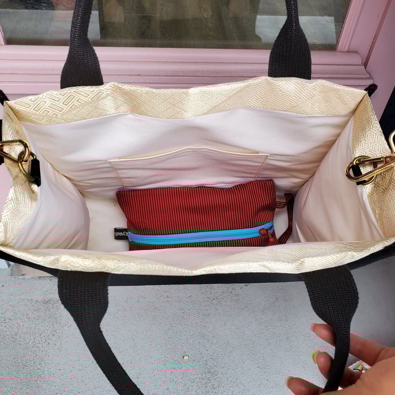 ★専用★３品おまとめ❤帯リメイクバック❤渋めな金色お姫様❤大容量トート❤２ウェイ ☆専用☆3品おまとめ❤帯リメイクバック❤渋めな金色