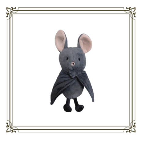 コミカルなコウモリのぬいぐるみ(中)