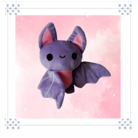 ラブリーなコウモリのぬいぐるみ(中)
