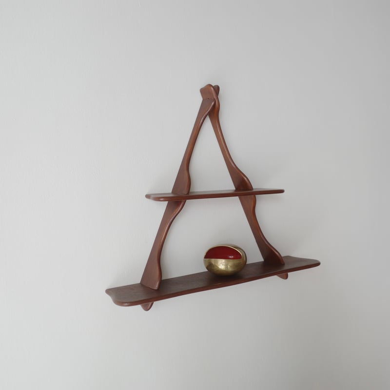 デンマーク Askman Jørgen Møller ビーチ材 ネストテーブル