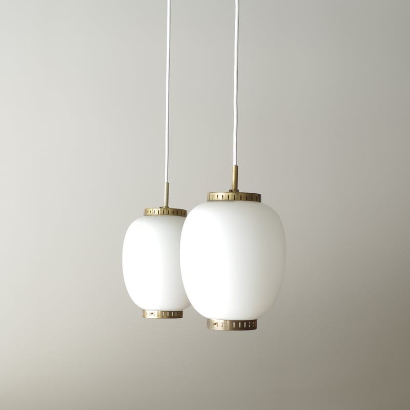 Lyfa Konkylie ペンダントランプ ライト 北欧 ヴィンテージ Pendant lamp / LYFA - Antiques & Repair eel
