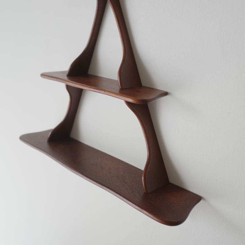 Peder Moos / ''Amager'' ウォールシェルフ（ teak ） | 𝐟𝐥𝐨𝐨𝐫