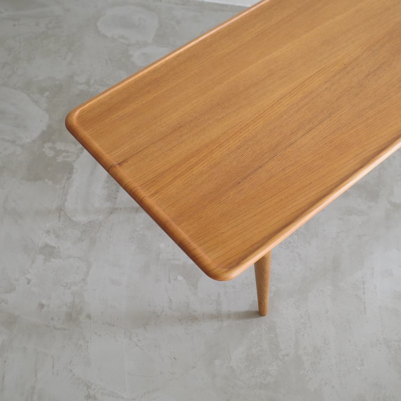 Hans J. Wegner / AT11 ソファテーブル（ teak / oak ） | 𝐟