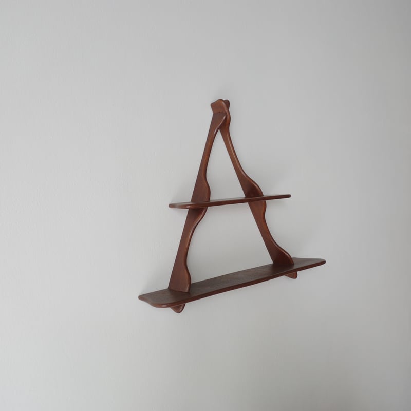 Peder Moos / ''Amager'' ウォールシェルフ（ teak ） | 𝐟𝐥𝐨𝐨𝐫