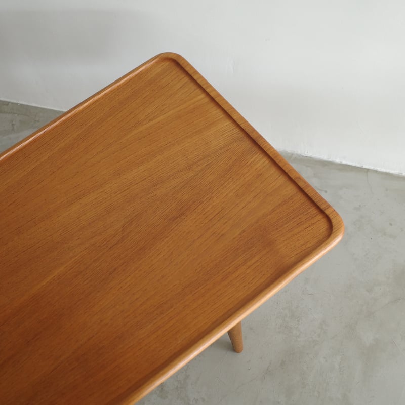 Hans J. Wegner / AT11 ソファテーブル（ teak / oak ） | 𝐟