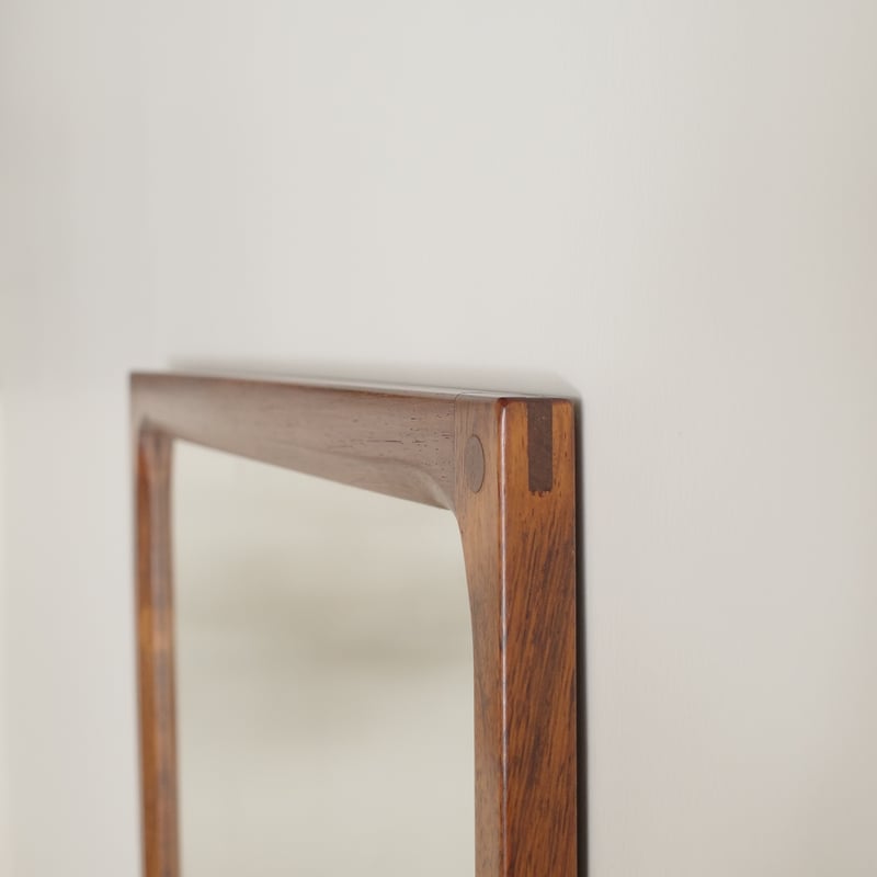 Kai Kristiansen - Aksel Kjersgaard ミラー Midcentury Danish mirror model 165 in teak by Kai