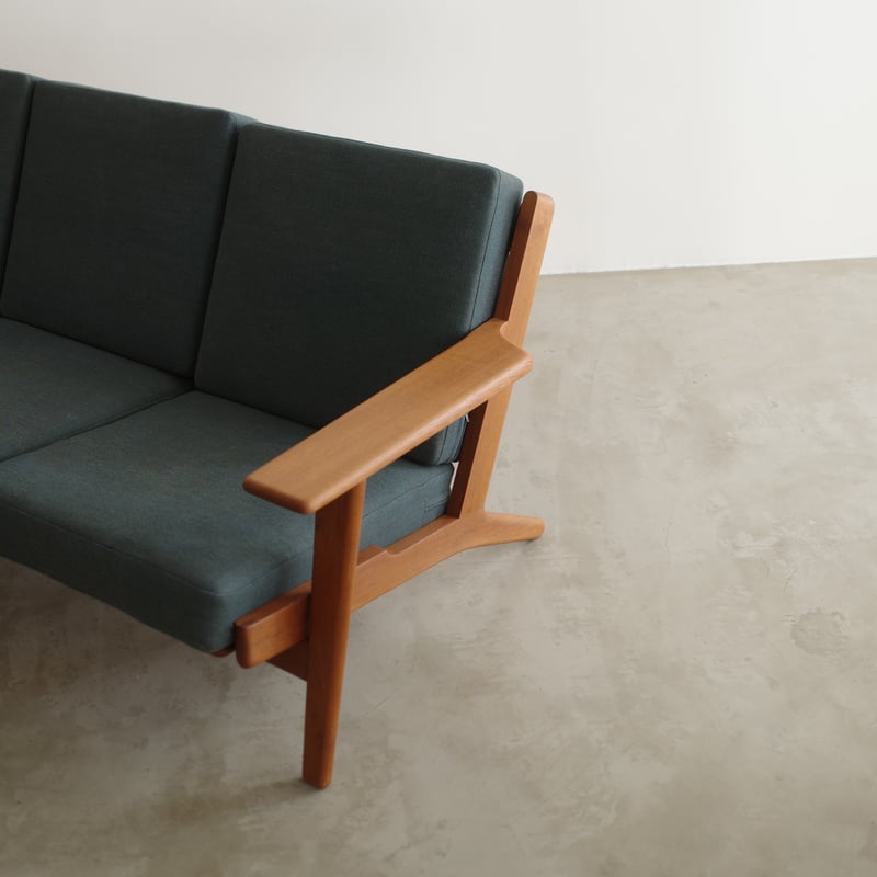 Hans J. Wegner / GE290 3シートソファ ( teak ) | 𝐟𝐥𝐨𝐨𝐫
