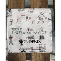 MONOPRIX 紙ナプキン(パリジェンヌ)