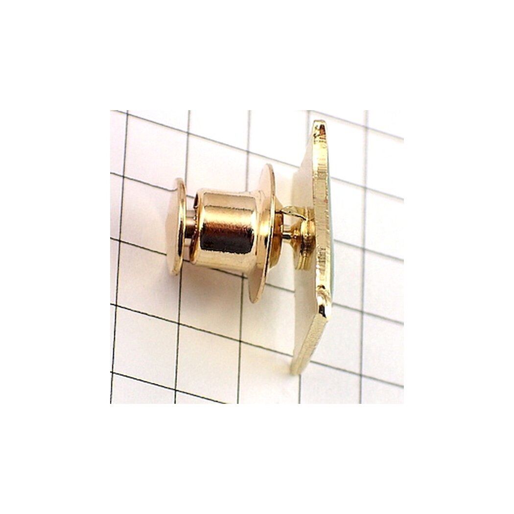 ピンバッジ バチカン市国 の 国旗 デラックス薄型キャッチ付き ピンズ