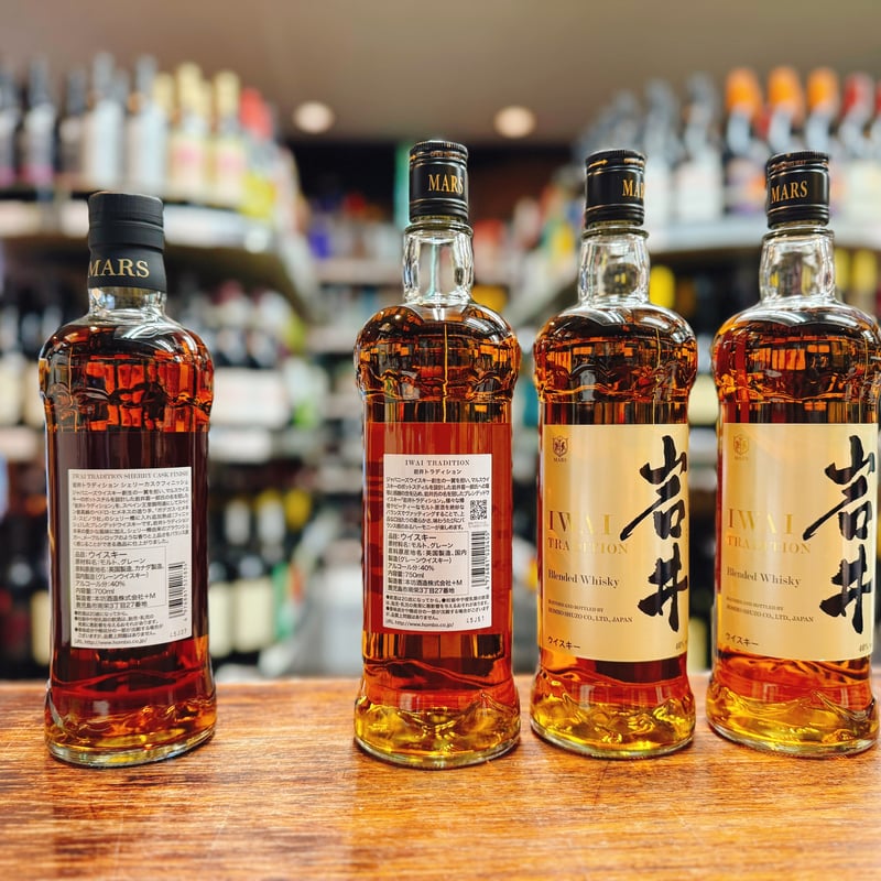 岩井ﾄﾗﾃﾞｨｼｮﾝ ｼｪﾘｰｶｽｸﾌｨﾆｯｼｭ 40度 700ml 1本 ＆ ﾏﾙｽ 岩井
