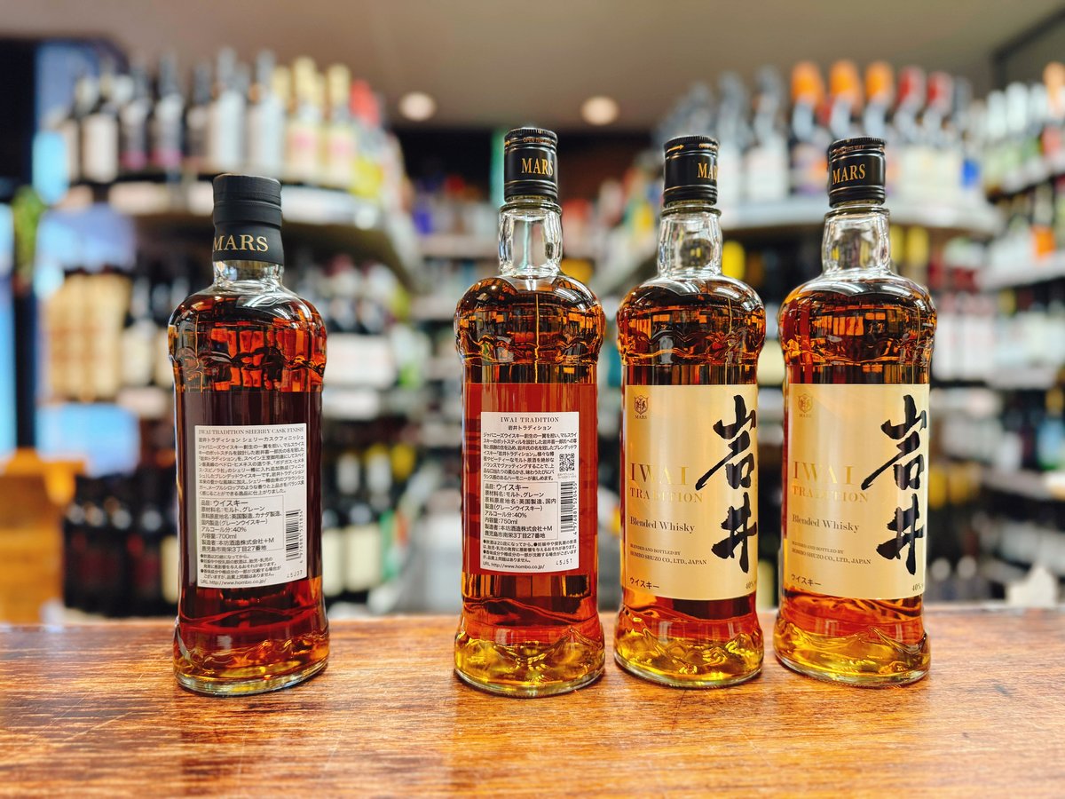 岩井ﾄﾗﾃﾞｨｼｮﾝ ｼｪﾘｰｶｽｸﾌｨﾆｯｼｭ 40度 700ml 1本 ＆ ﾏﾙｽ 岩井