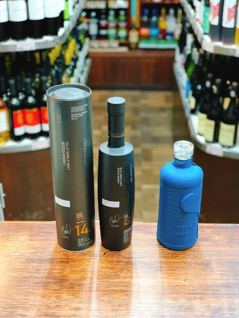 ブルックラディ 18年 &オクトモア 14.1 飲み比べセット | 大塚酒店 ブルックラディ 18年 &オクトモア 14.1 飲み比べセット | 大塚酒店
