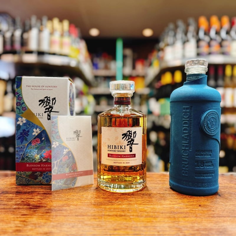 響 BLOSSOM HARMONY 2025 & ブルックラディ 18年 2本飲み比べ