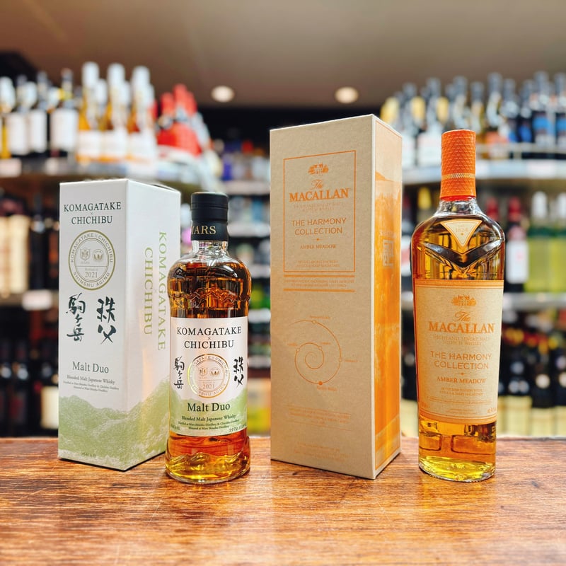 駒ヶ岳×秩父　Malt Duo 2本セット 新入荷】マルスウィスキー モルト デュオ 駒ヶ岳×秩父 2021