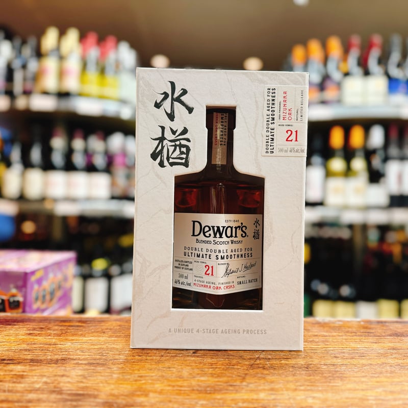 デュワーズ ダブルダブル 21年 ミズナラ 46° 500ml | 大塚酒店