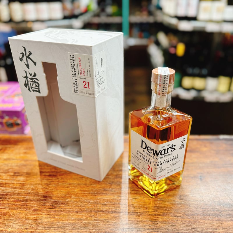デュワーズ ダブルダブル 21年 ミズナラ 46° 500ml | 大塚酒店