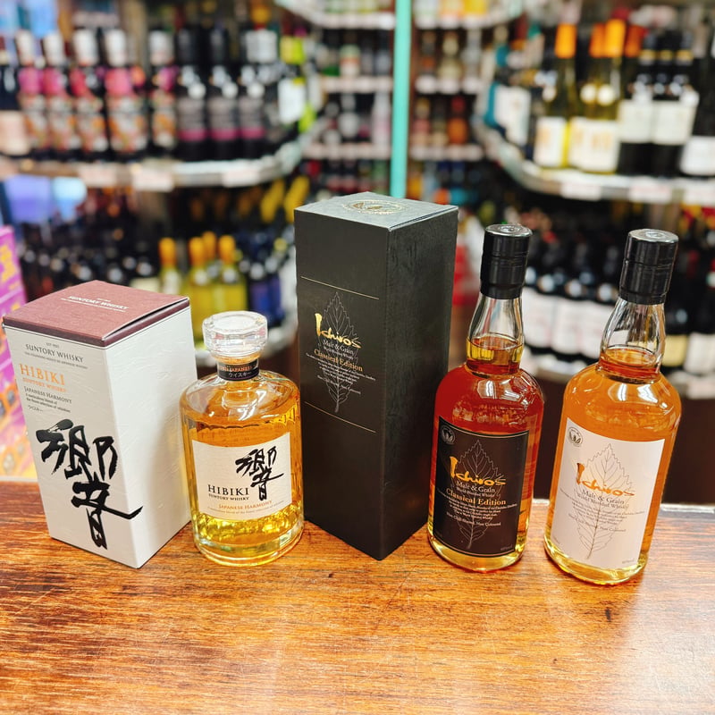 サントリーウイスキー　白州　響　イチローズモルト 響&アメリカ限定イチローズモルト飲み比べ｜kosuko