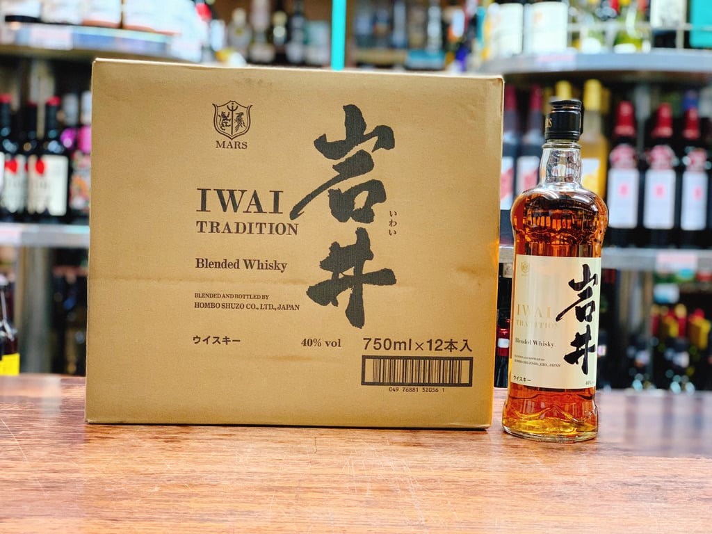 マルスウィスキー岩井トラディション750㎖40％×12本 ﾏﾙｽ 岩井ﾄﾗﾃﾞｨｼｮﾝ 40度 750ml | 大塚酒店