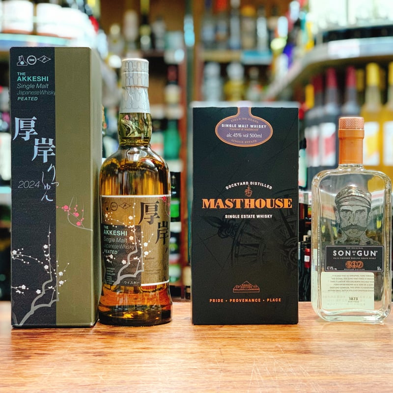 厚岸 立春 ＆マストハウス シングルモルトウイスキー ＆ サン・オブ  