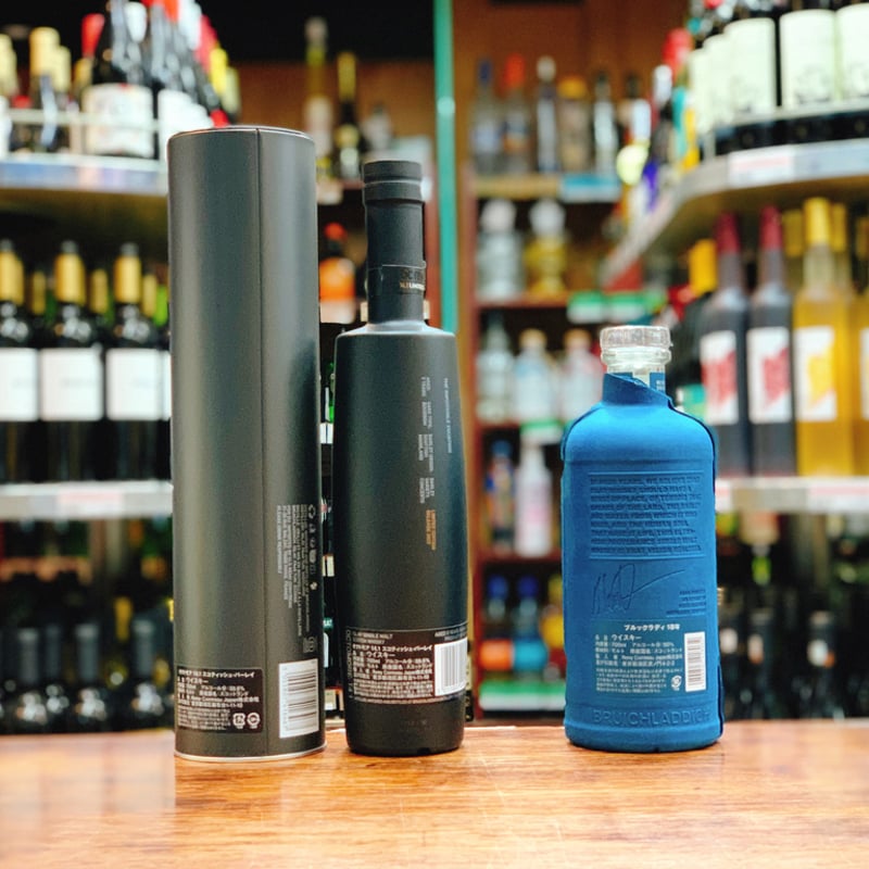 ブルックラディ 18年 &オクトモア 14.1 飲み比べセット | 大塚酒店 ブルックラディ 18年 &オクトモア 14.1 飲み比べセット | 大塚酒店