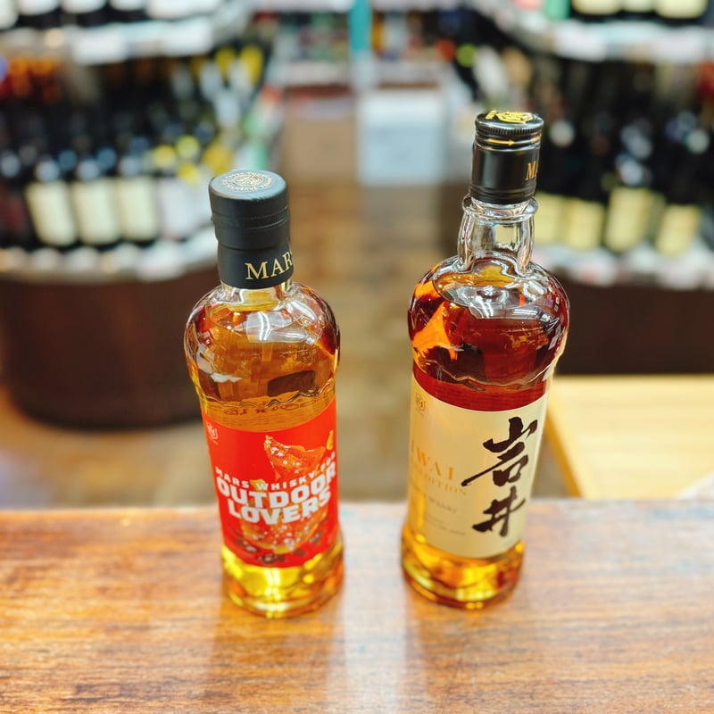 本坊酒造　マルス　ウイスキー　OUTDOOR LOVERS 蒸溜所限定　2本 本坊酒造 マルス ウイスキー OUTDOOR LOVERS 蒸溜所限定 2本