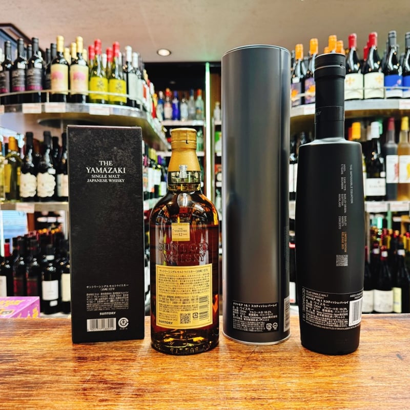 サントリーシングルモルトウイスキー 山崎12年 ＆ オクトモア 16.1 2本