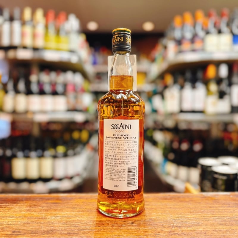 サクラオBD ブレンデッド ジャパニーズ ウイスキー ソガイニ 40度