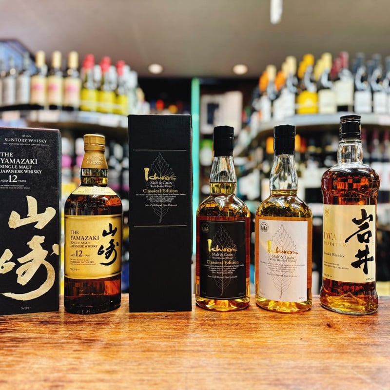 山崎12年  イチローズモルト Double distilleries サントリー シングルモルトウイスキー 山崎12年 ＆ イチローズ モルト