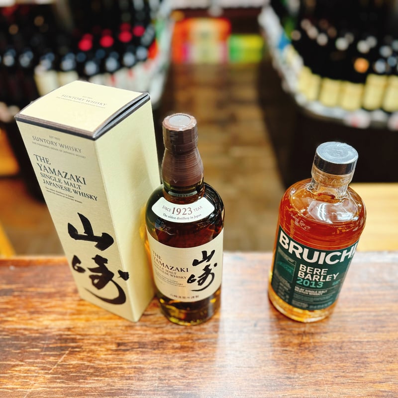 サントリー シングルモルトウイスキー 山崎（箱付） ＆ ブルック