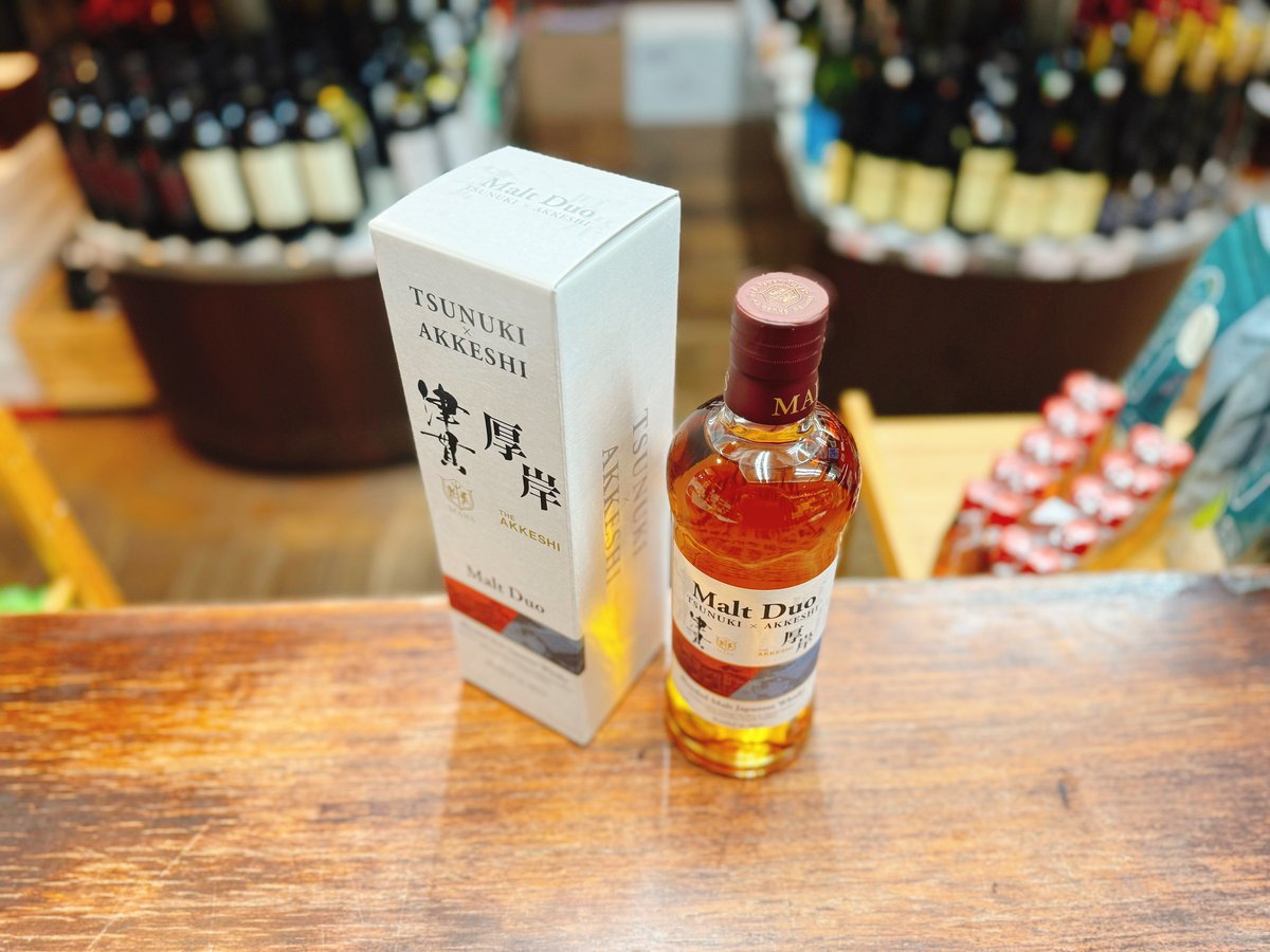 厚岸ウイスキー Malt Duo 700ml 51%化粧箱付き 【公式通販】