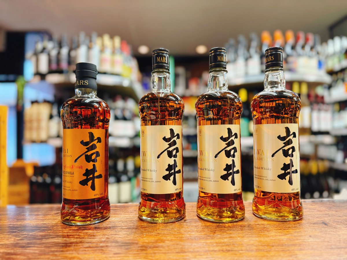 岩井ﾄﾗﾃﾞｨｼｮﾝ ｼｪﾘｰｶｽｸﾌｨﾆｯｼｭ 40度 700ml 1本 ＆ ﾏﾙｽ 岩井