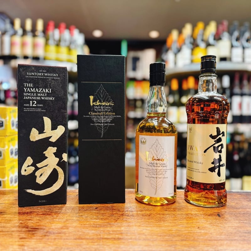 Ichiro's Malt MWR & 山崎シングルモルトウイスキー サントリー シングルモルトウイスキー 山崎12年 ＆ イチローズ モルト