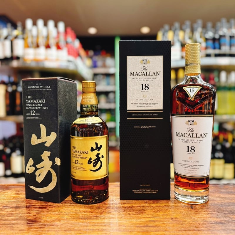 山崎 18年 空き瓶 ウイスキー 52本 バラ売りOK 山崎18年（YAMAZAKI 18Y）空箱 3本セット 【公式通販】