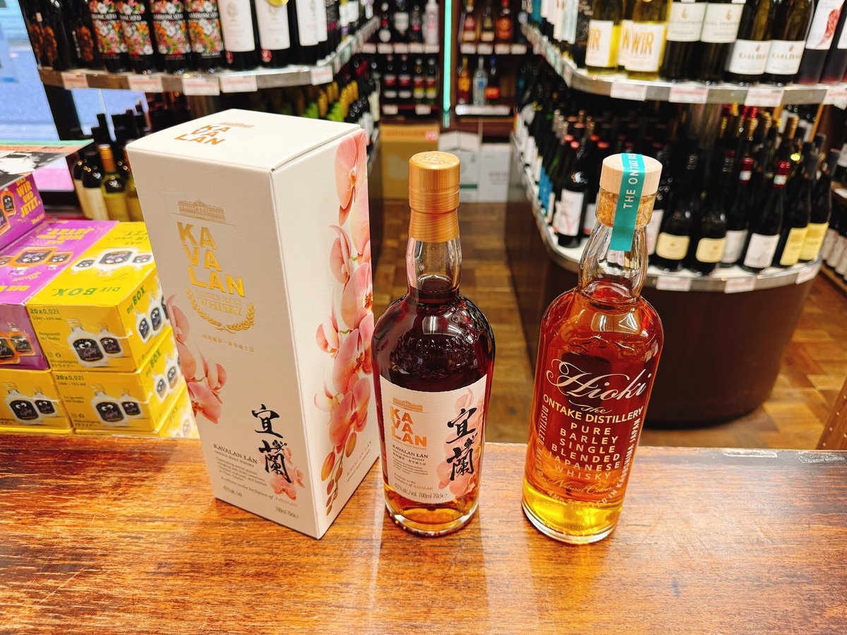 カバラン 宜蘭（イーラン）シングルモルトウイスキー ＆ 西酒造 御岳