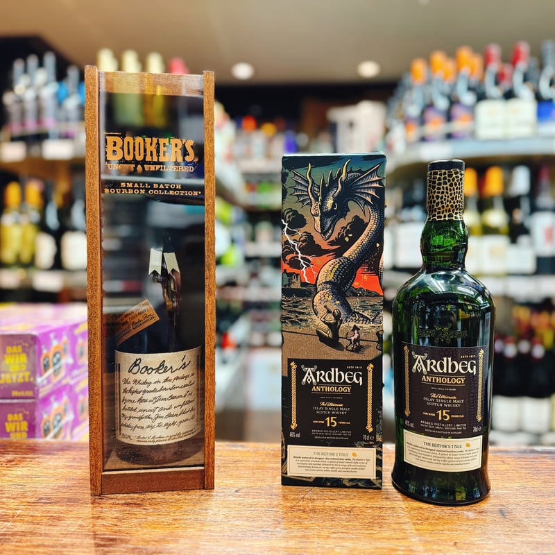 ブッカーズ 2025 ＆ アードベッグ アンソロジー 15年 ベヒルズ・テール